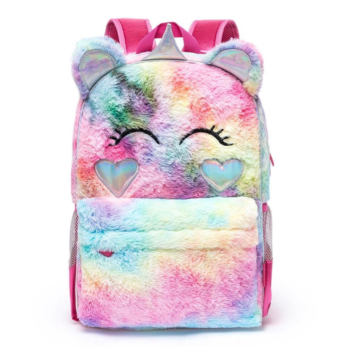 Mochila Specto Pelúcia Uny Unicórnio Infantil Escolar Feminina - Rosa é ruim? Mochila Specto Pelúcia Uny Unicórnio Infantil Escolar Feminina - Rosa é boa?