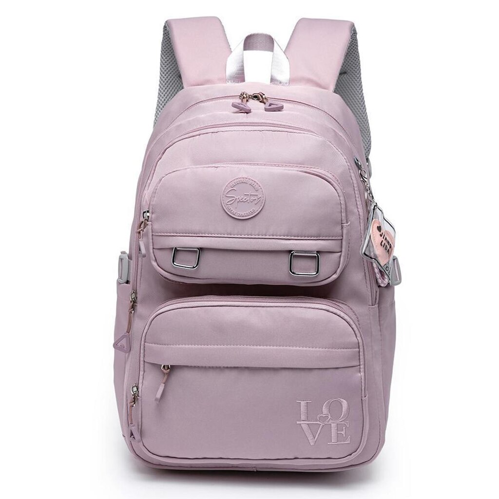 Mochila Spector Feminina Escolar Casual Espaçosa 19 Litros