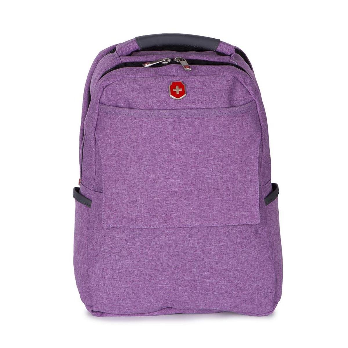 Mochila Swissland Para Notebook Artemis Executiva em Poliéster - Lilás Menor preço em Mochila Swissland Para Notebook Artemis Executiva em Poliéster - Lilás
