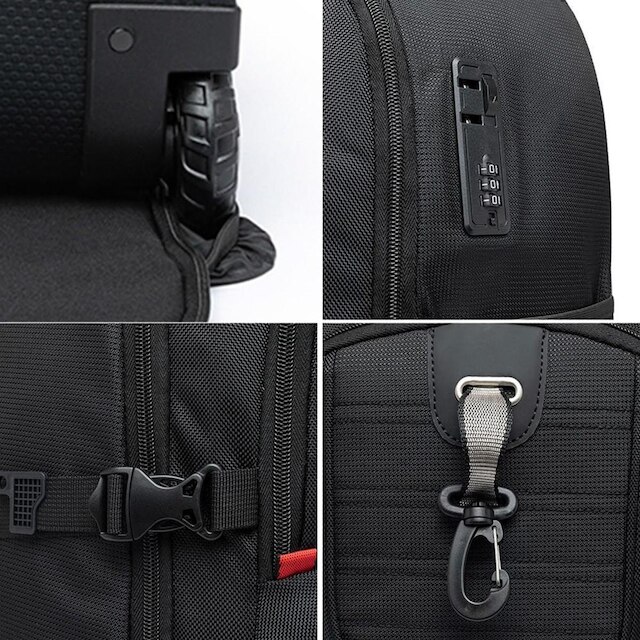Mochila Swissport De Rodinhas Executiva Notebook 36 Litros
