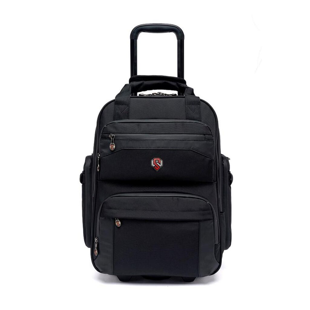 Mochila Swissport Executiva De Rodinhas Espaçosa 36 Litros