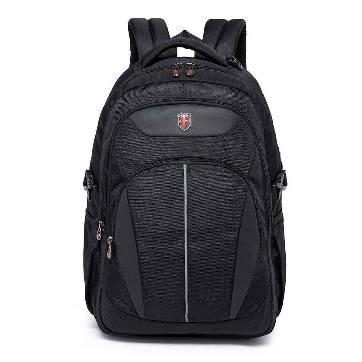 Mochila Swissport Executiva Impermeável Para Notebook Grande - Preto Menor preço em Mochila Swissport Executiva Impermeável Para Notebook Grande - Preto