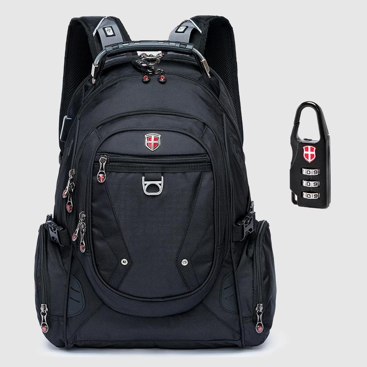 Mochila Swissport P/ Notebook C/ Adaptador de Fone C/ Cadeado é ruim? Mochila Swissport P/ Notebook C/ Adaptador de Fone C/ Cadeado é boa?