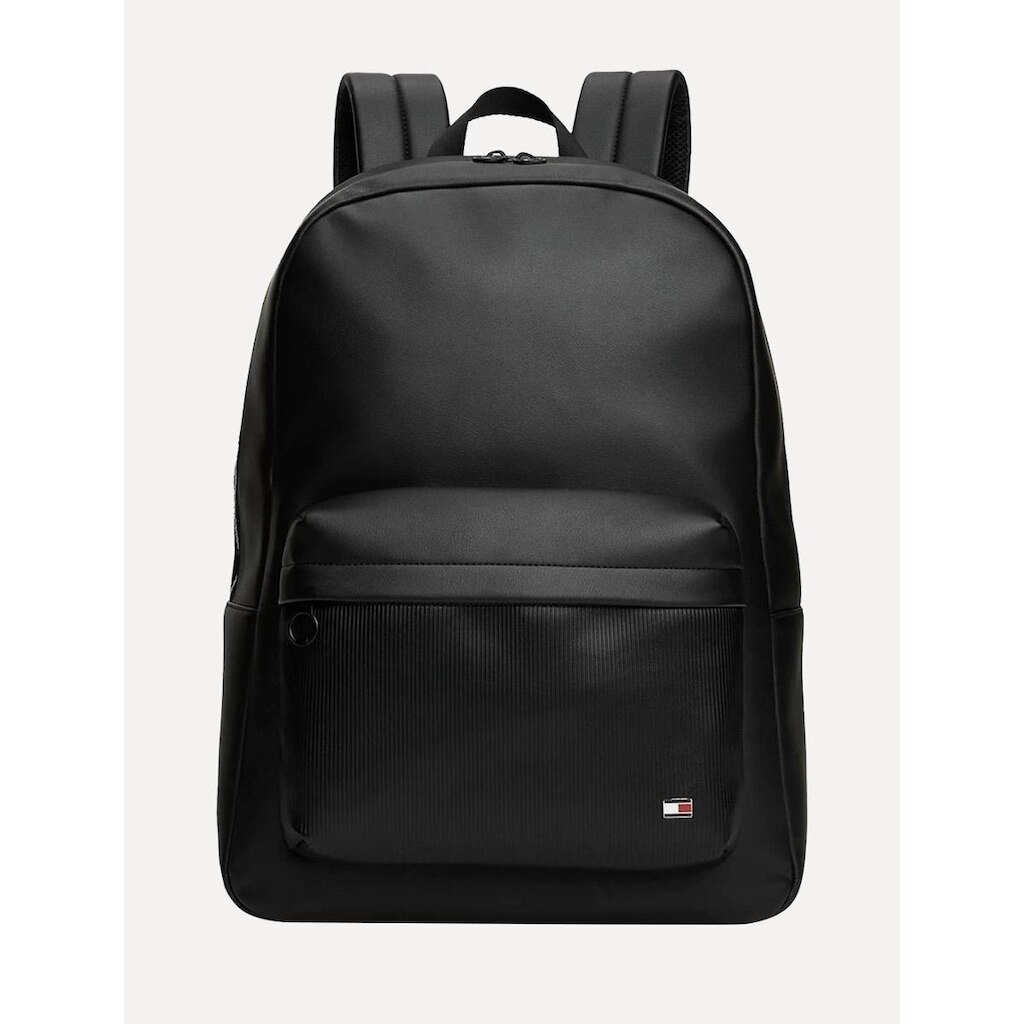 Mochila Tommy Hilfiger Flag Backpack Preta