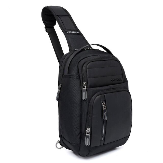 Mochila Transversal Executiva Trabalho Notebook Espaçosa Reforçada Primicia 4,7 Litros