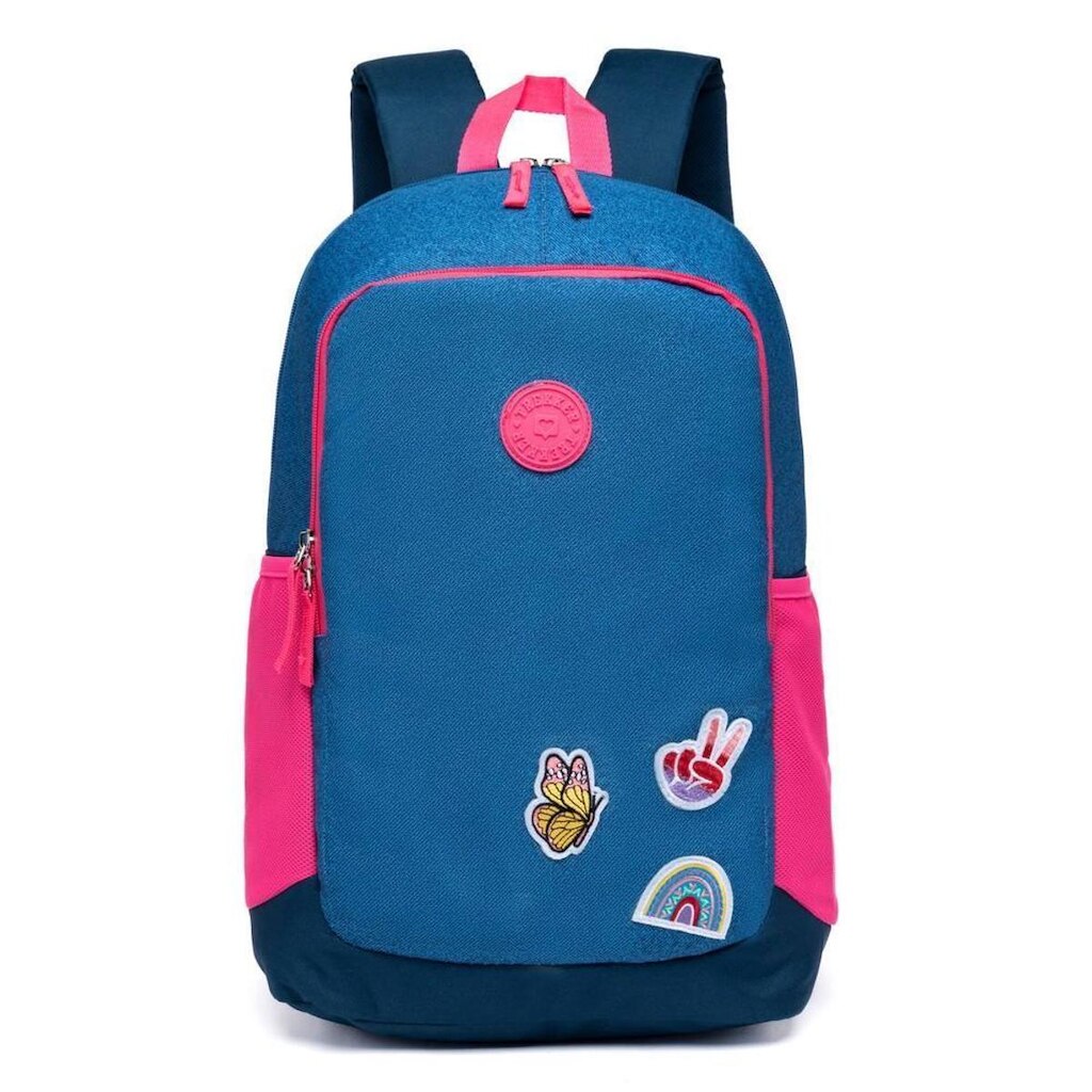 Mochila Trekker Reforçada Espaçosa Juvenil 17 Litros