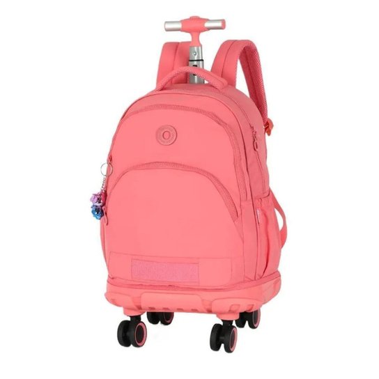 MOCHILA UP4YOU LUXCEL JUVENIL FEMININA COM RODAS MC49674UP