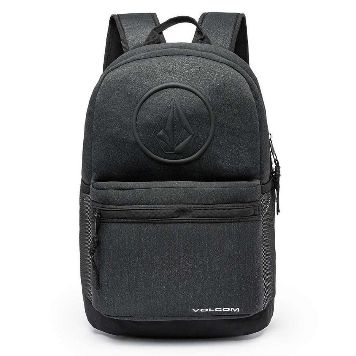Mochila Volcom Malha Reforçada Masculina - Preto Menor preço em Mochila Volcom Malha Reforçada Masculina - Preto