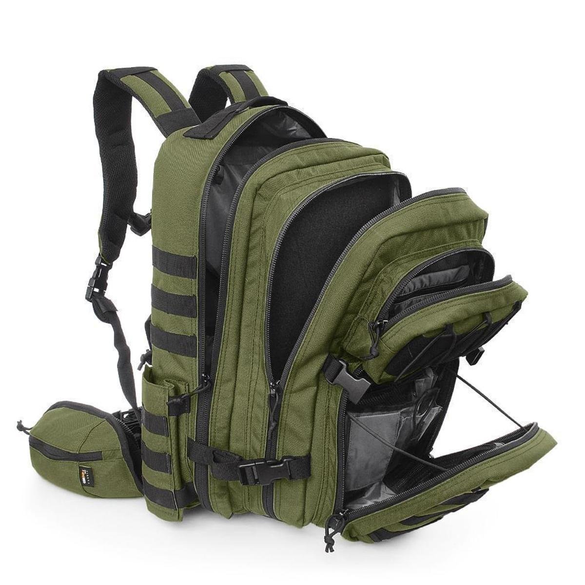 Mochila Wolf Cargo Army Green Cordura® Ykk® - 2ª Geração Wolf