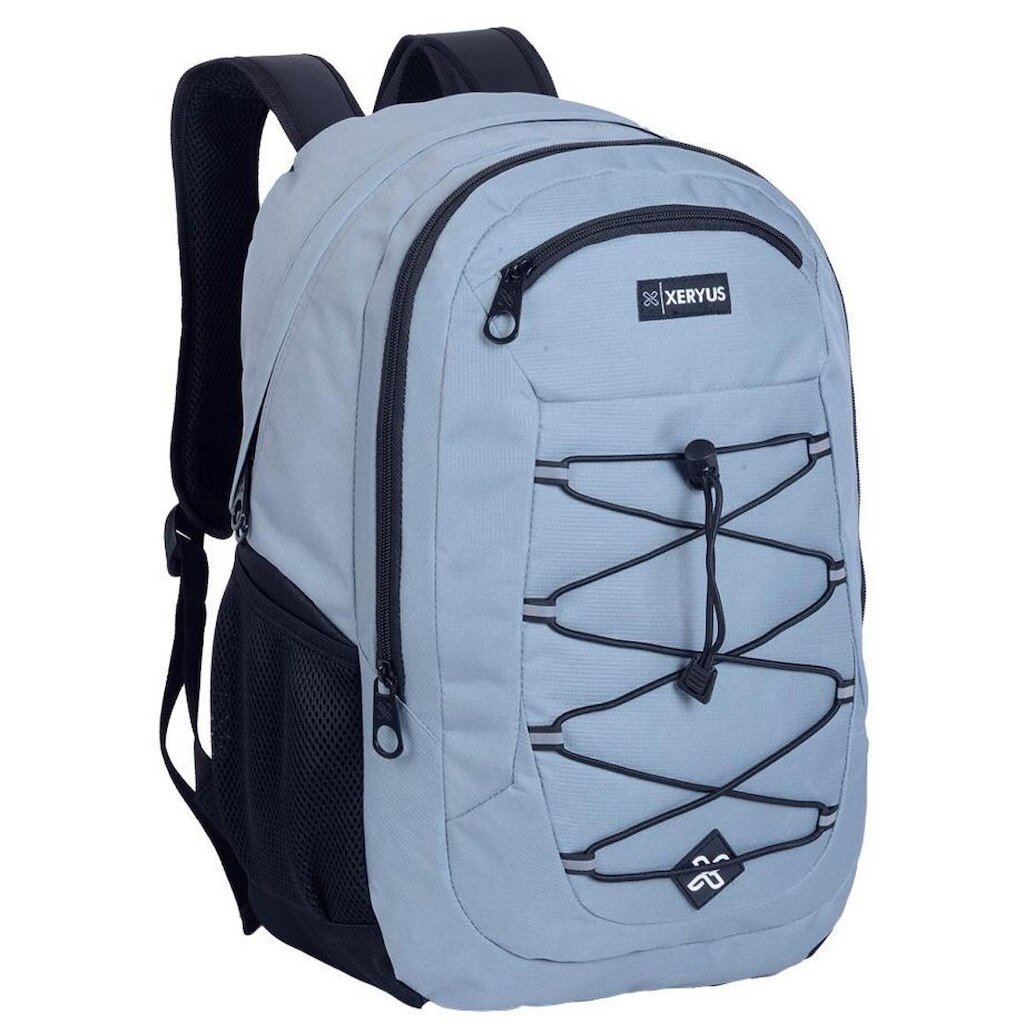 Mochila Xeryus Juvenil Masculina Cinza