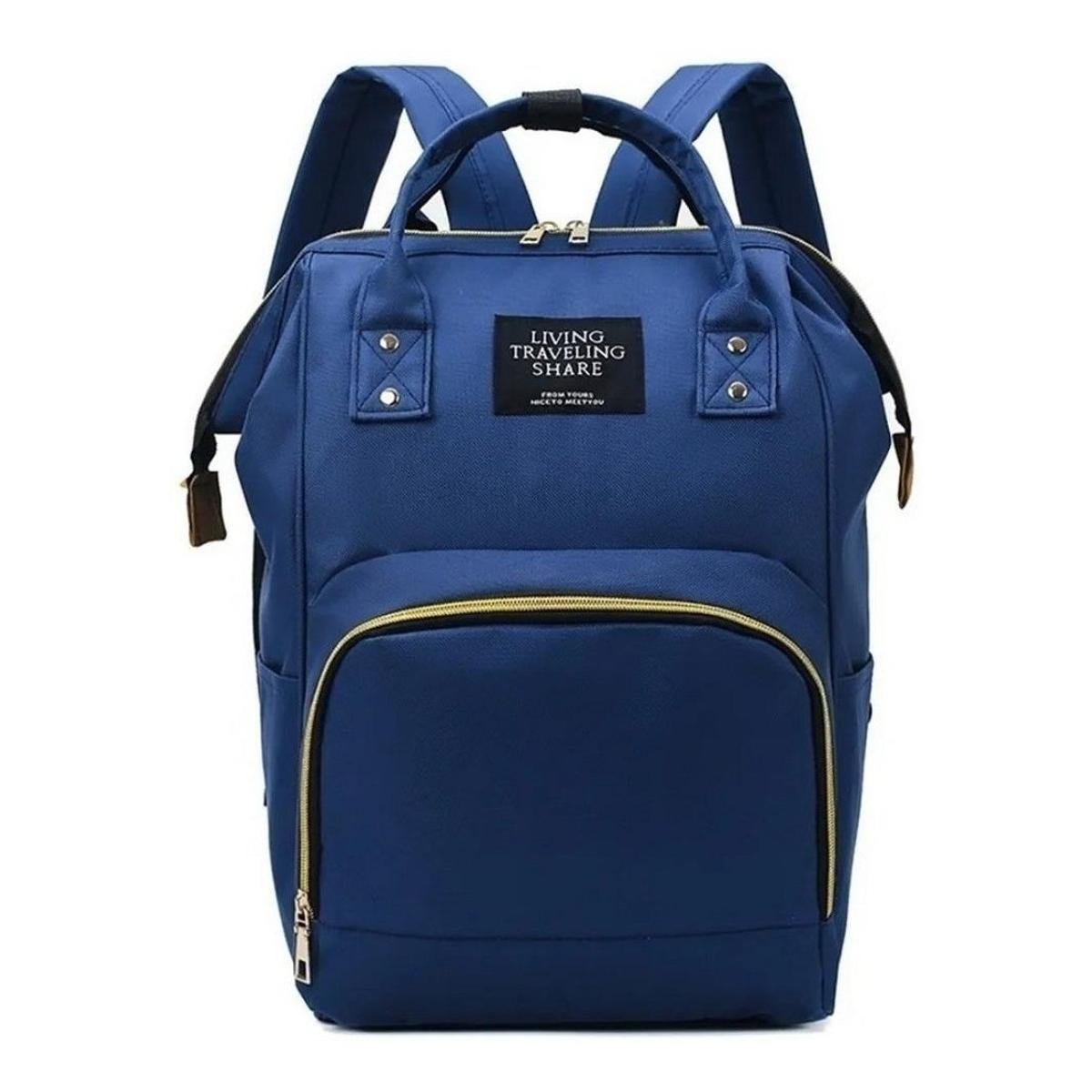 Mochila Yepp Bolsa Saída Maternidade Nova Multifunção - Azul Menor preço em Mochila Yepp Bolsa Saída Maternidade Nova Multifunção - Azul