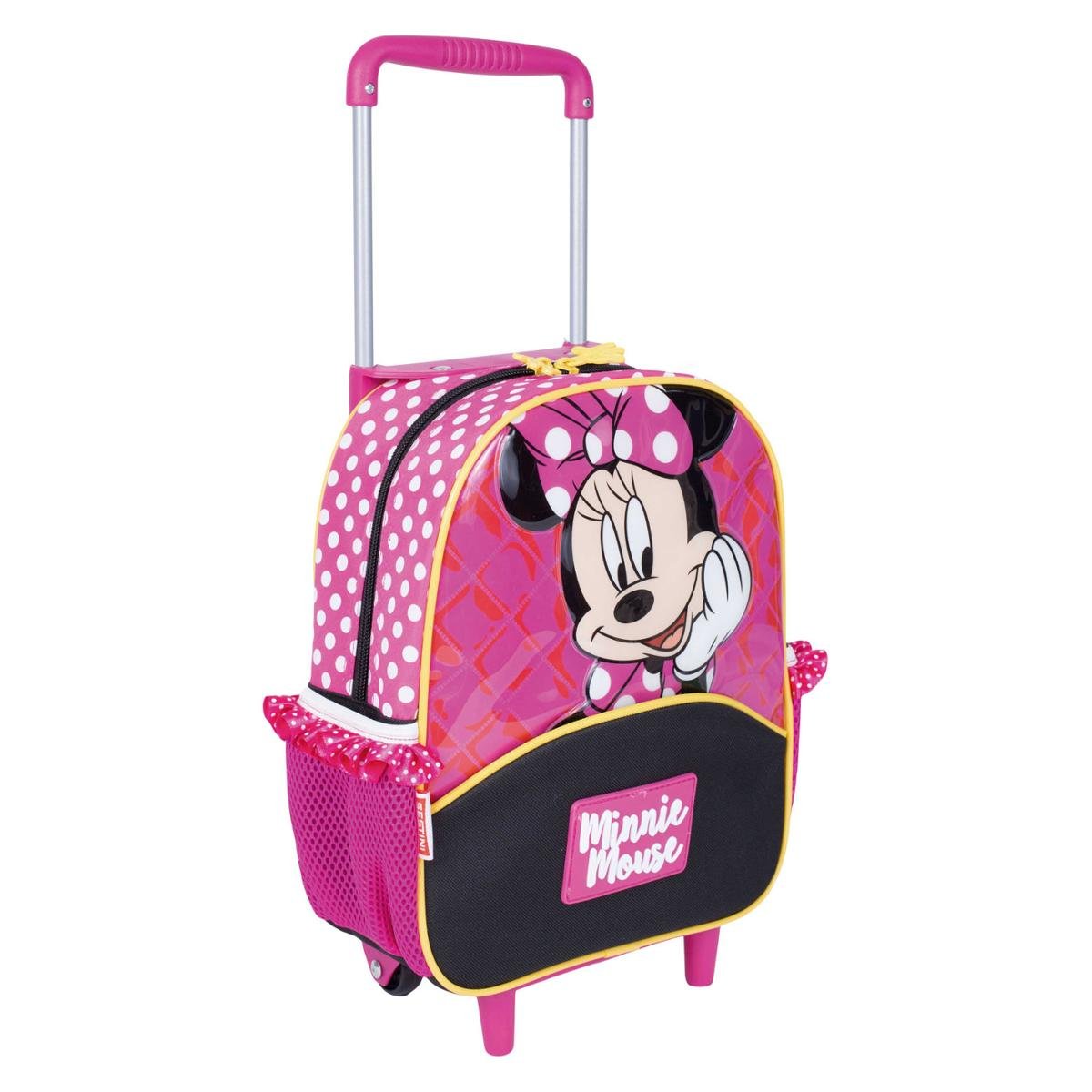Mochilete Pequena Minnie 19Y Infantil Sestini - Rosa Menor preço em Mochilete Pequena Minnie 19Y Infantil Sestini - Rosa