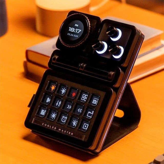 Módulo de Controle Cooler Master para MasterHub, Encoder com Display IPS, Customizável- MHDD01AA22