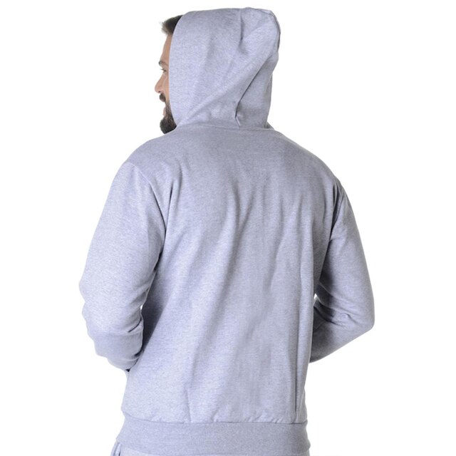 MOLETOM ABERTO ESTAMPA NEW YORK CITY PRETO