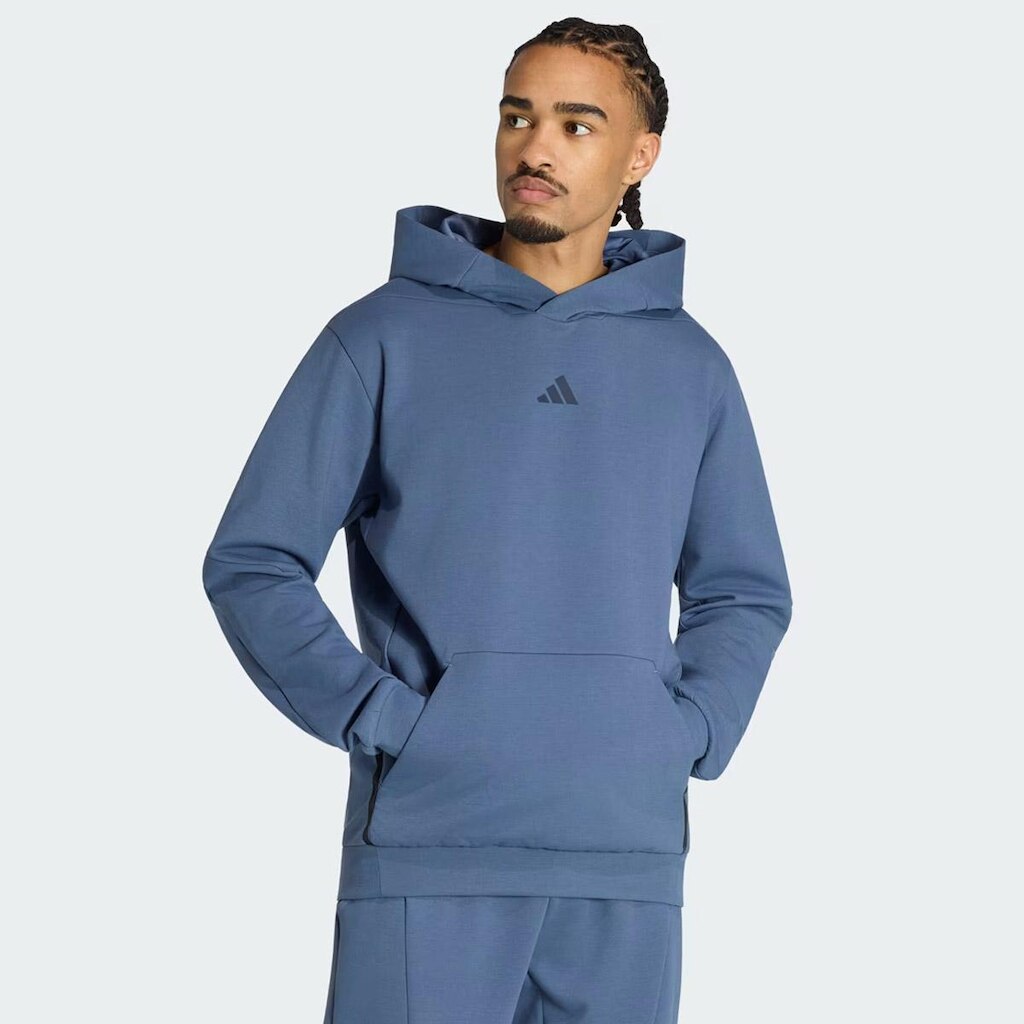 Moletom Adidas Designed 4 Training Azul
