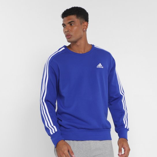 Moletom Adidas Essentials Listras Masculino Zattini