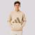 Moletom Adidas Essentials Big Logo Juvenil Bege - Bege