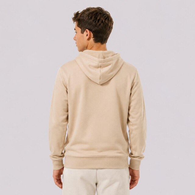 Moletom Adidas Essentials Big Logo Juvenil Bege