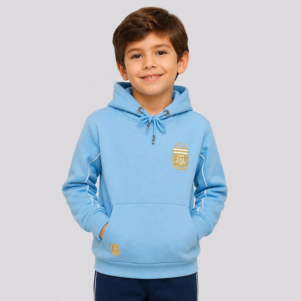 Moletom Argentina Canguru Infantil