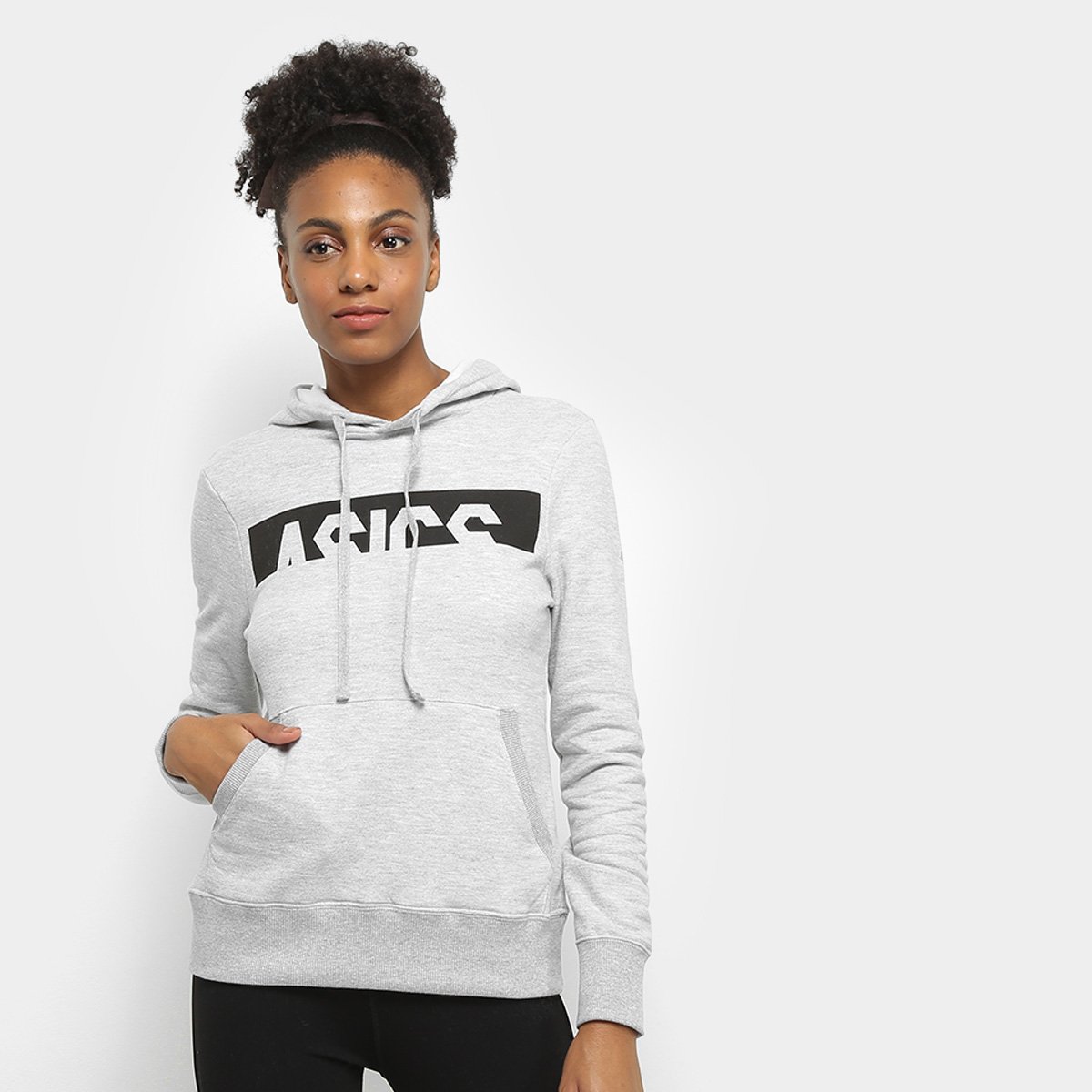 asics moletom com capuz