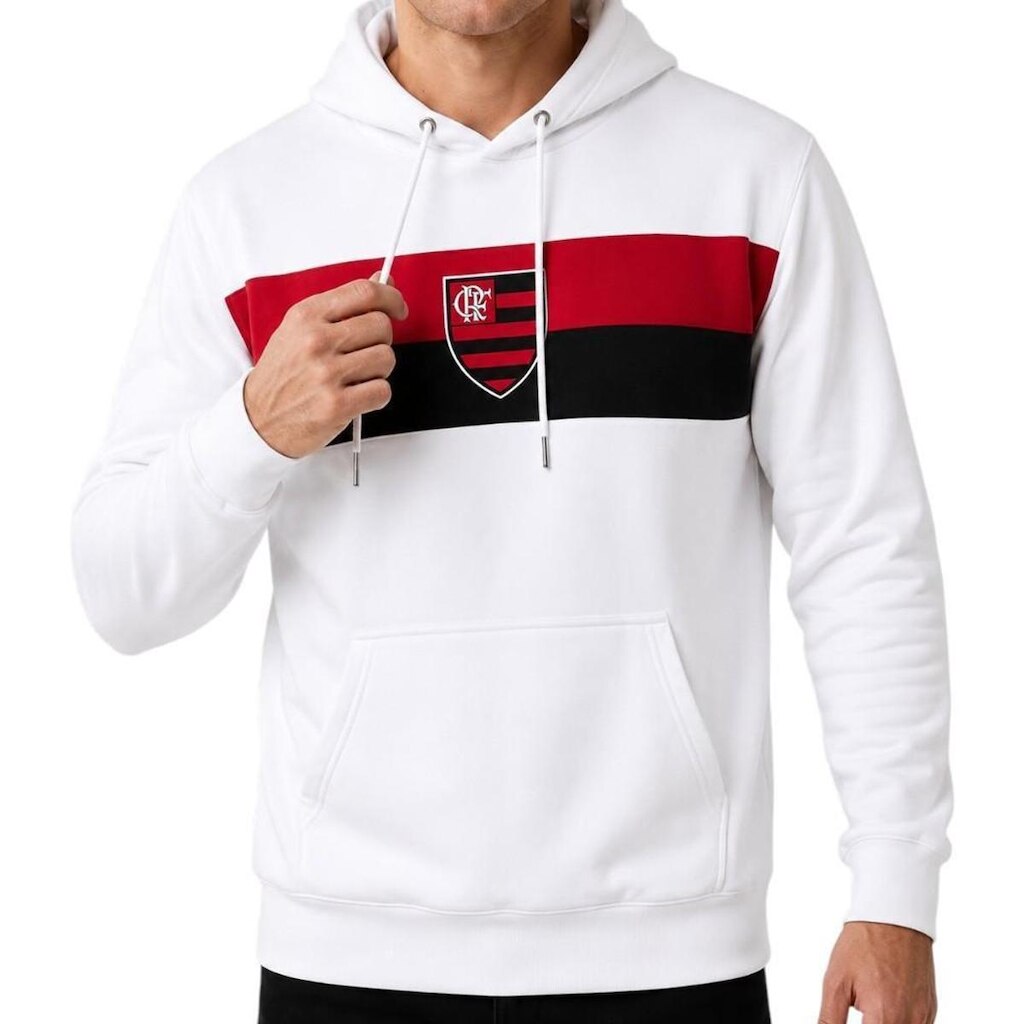 Moletom Betel Flamengo Retrô 1996 Away Masculino