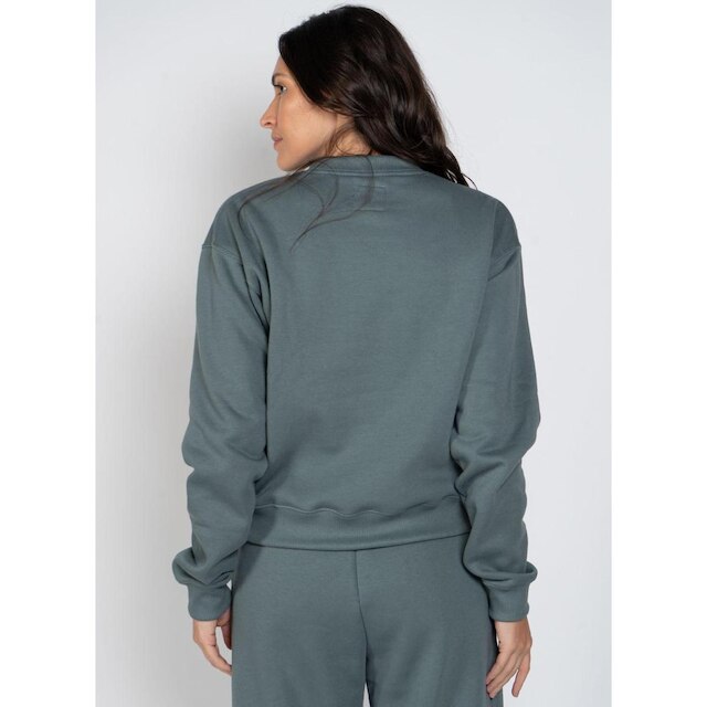 Moletom Billabong Care Cropped Fleece 2 Verde Militar-Verde Militar-G
