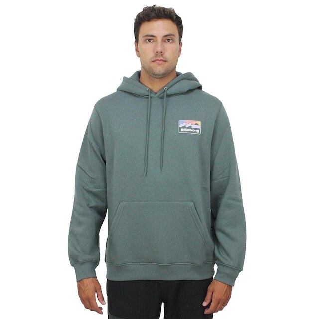 Moletom Billabong Runner Dark Green Importado