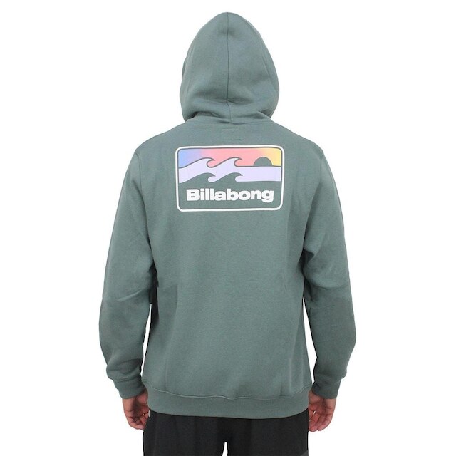 Moletom Billabong Runner Dark Green Importado