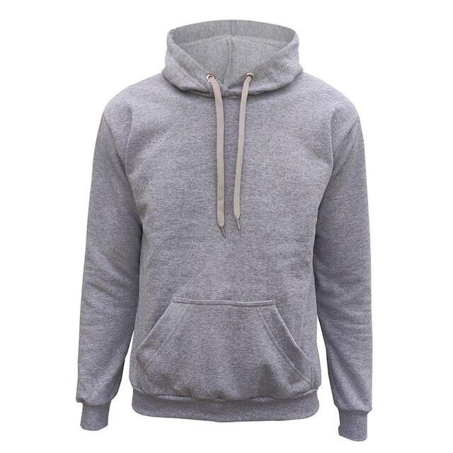 Moletom Blusa Abrigo Tradicional Modelo Canguru Com Capuz E Bolso Liso Macio Frio Inverno