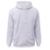 Moletom Blusa Abrigo Tradicional Modelo Canguru Com Capuz E Bolso Liso  Macio Frio Inverno - Branco