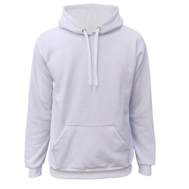 Moletom Blusa Abrigo Tradicional Modelo Canguru Com Capuz E Bolso Liso Macio Frio Inverno
