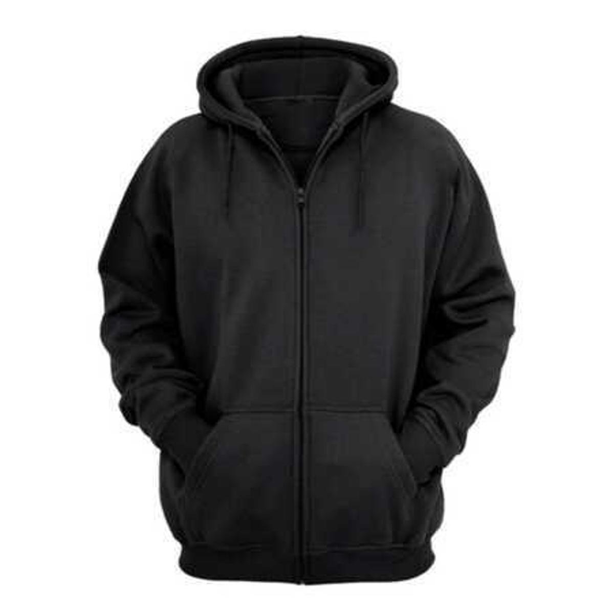 Moletom Blusão Masculino/Feminino Moletom Casaco Ziper Blusa Frio Preto Menor preço em Moletom Blusão Masculino/Feminino Moletom Casaco Ziper Blusa Frio Preto