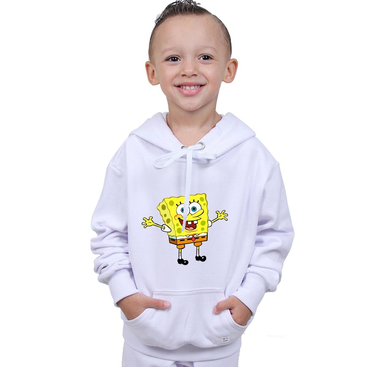 matching spongebob moletom com capuzs