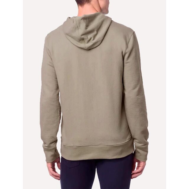Moletom Calvin Klein Jeans Masculino Hoodie Cargo Caqui Médio