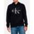 Moletom Calvin Klein Jeans Masculino Hoodie Issue Monograma Preto - Preto