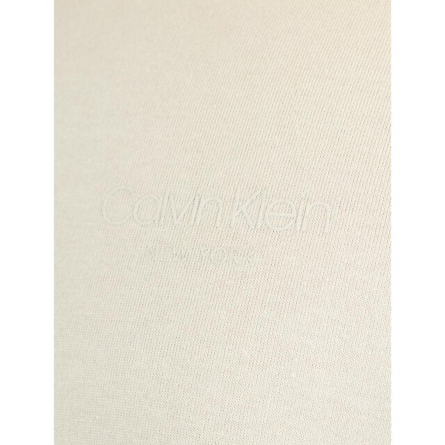 Moletom Calvin Klein Masculino Logo New York Off-White