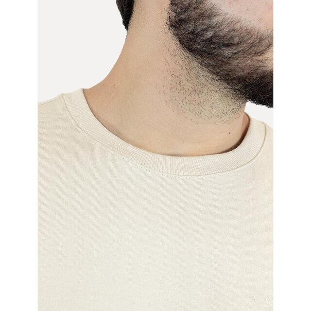 Moletom Calvin Klein Masculino Logo New York Off-White