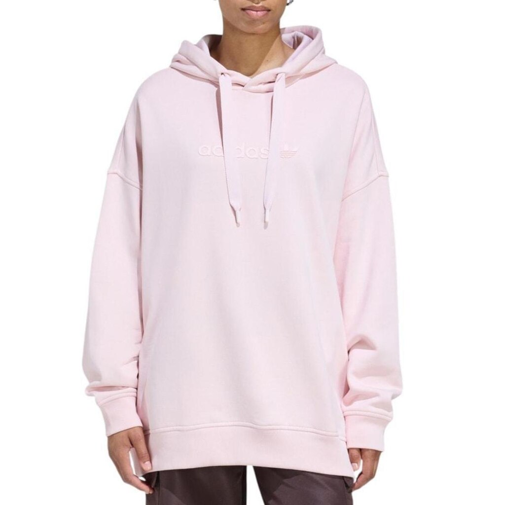Moletom Canguru Adidas Oversized Linear Sanpin Ro