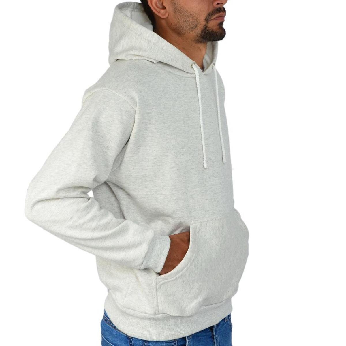 silver grey moletom com capuz