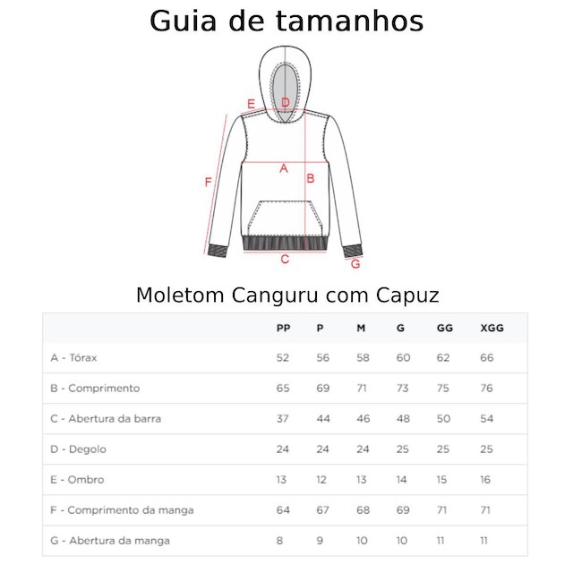 Moletom Canguru com Capuz