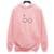 Moletom Cangurú Flanelado Harry Óculos - Rosa