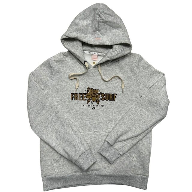 Moletom Canguru Freesurf Feminina Flowers