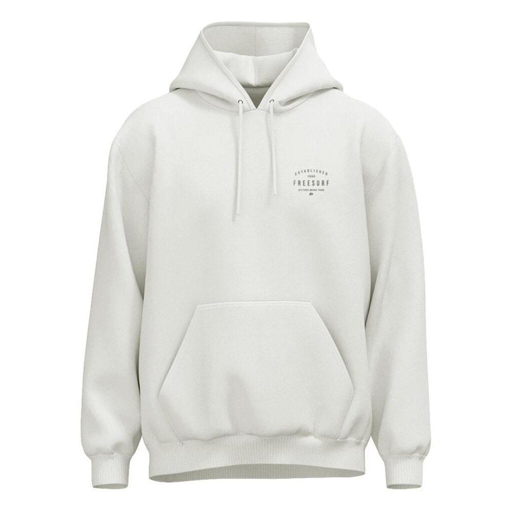 Moletom Canguru Freesurf Globe Off White