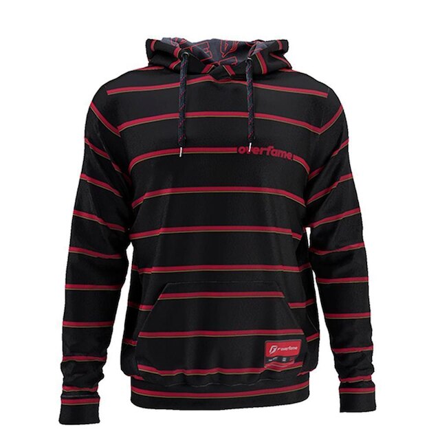 Moletom Canguru Listrado Fried Tomato Stripes - G