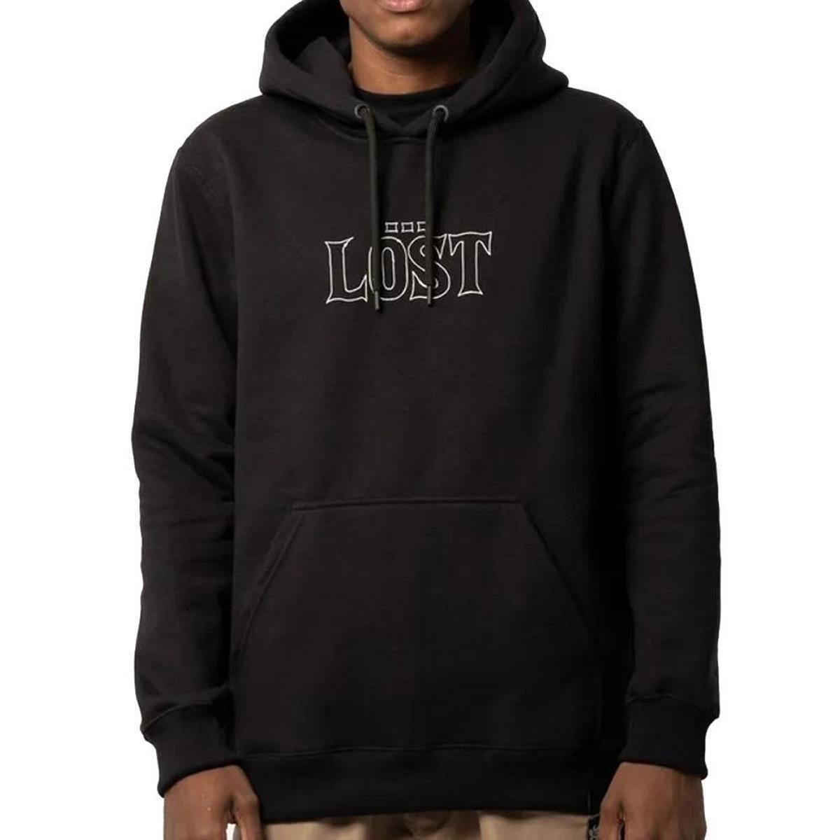 Moletom Masculino Blusa De Frio Da Lost Moletom Lost Canguru