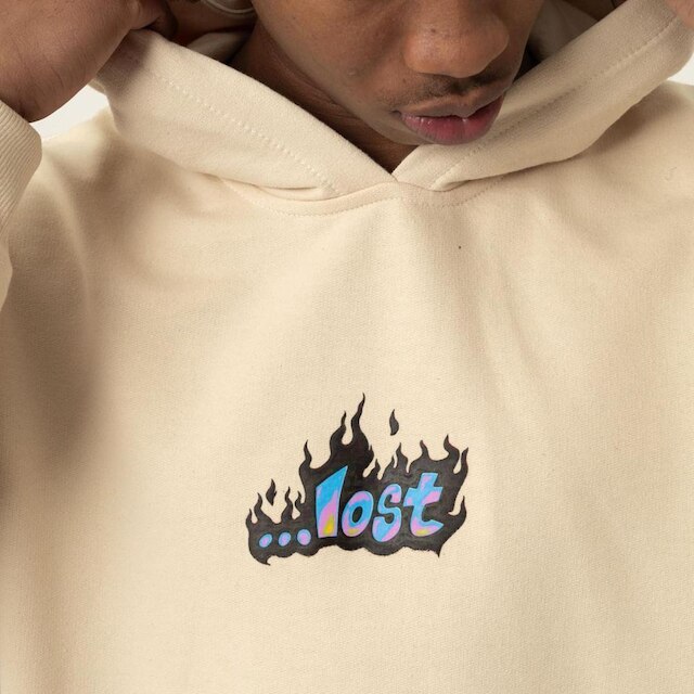 Moletom Canguru Lost Logo Fire