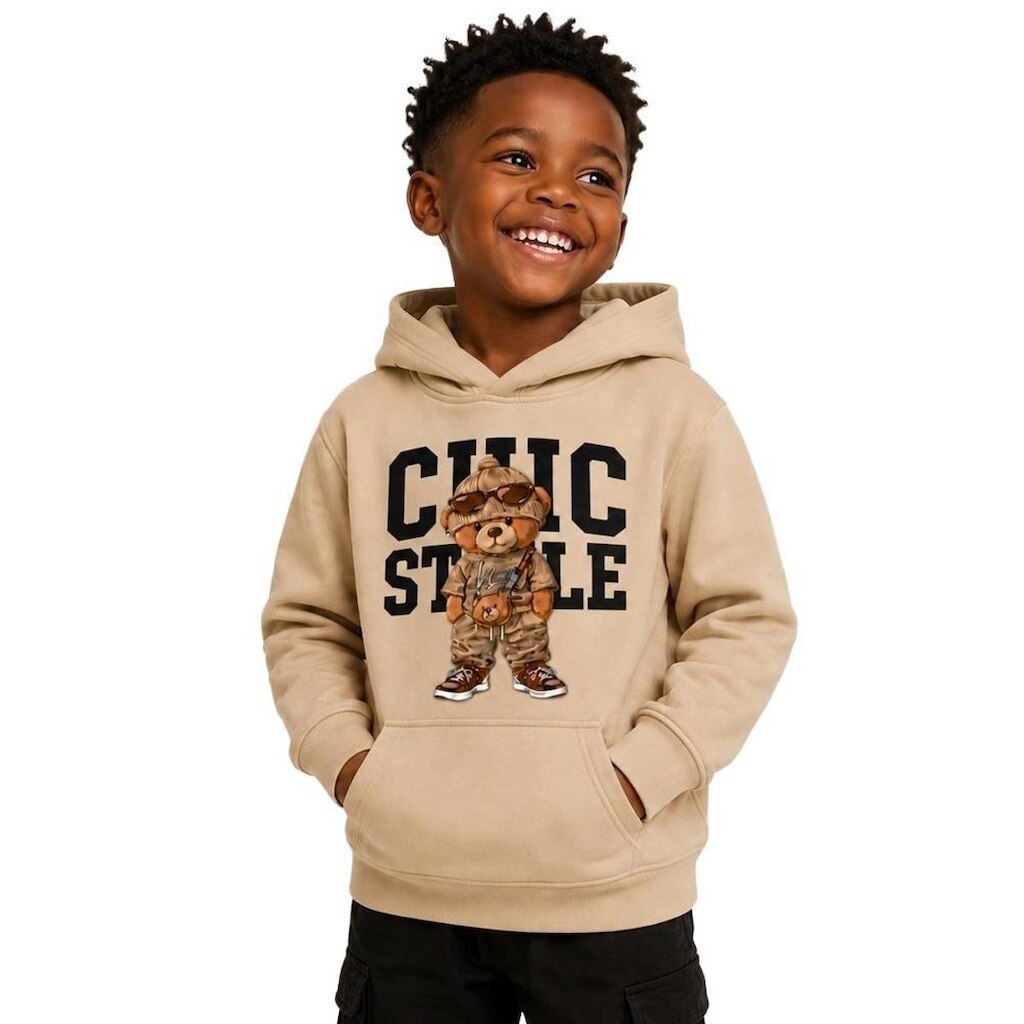 Moletom Canguru Menino Infantil Algodão Flanelado Quentinho