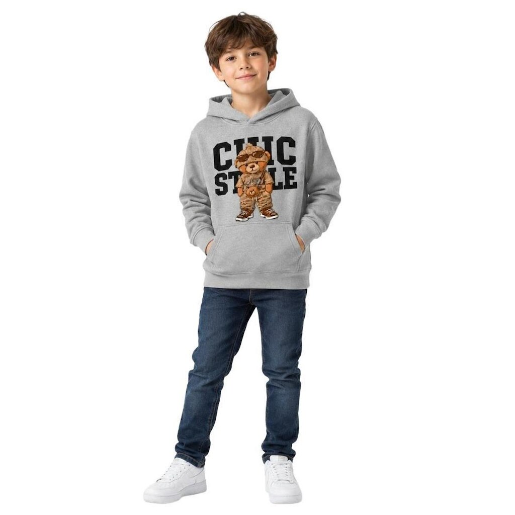 Moletom Canguru Menino Infantil Algodão Flanelado Quentinho