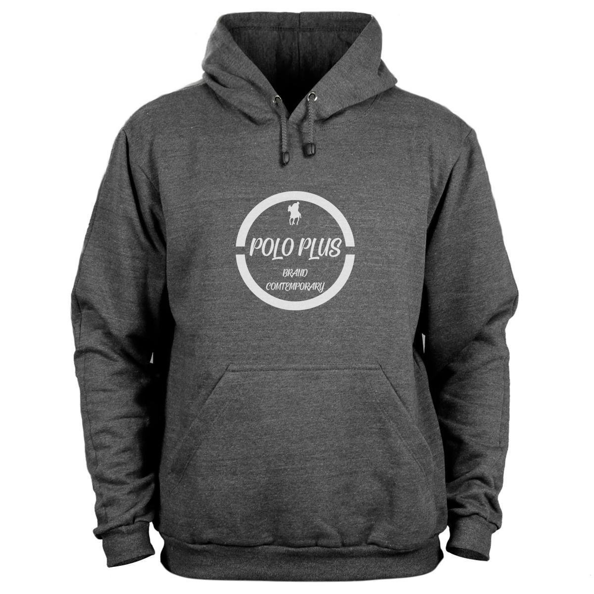 black and white polo moletom com capuz