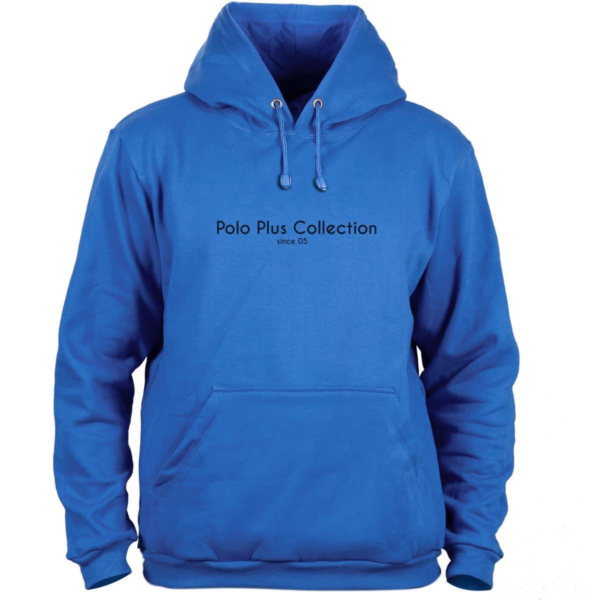 Moletom Canguru Polo Plus Com Capuz e Bolsos Flanelado Algodão/Poliester - Azul Escuro Menor preço em Moletom Canguru Polo Plus Com Capuz e Bolsos Flanelado Algodão/Poliester - Azul Escuro